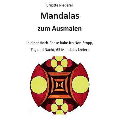 Mandalas zum Ausmalen - Riederer - Libros -  - 9783842346253 - 9 de septiembre de 2016