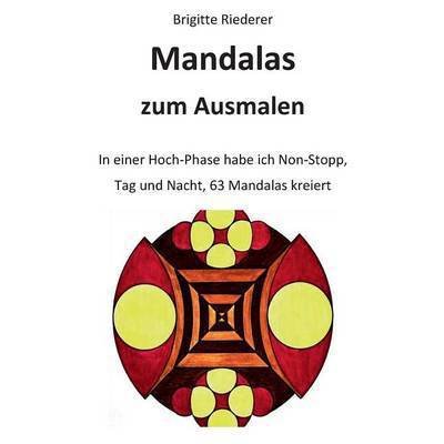Cover for Riederer · Mandalas zum Ausmalen (Bog) (2016)