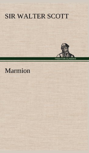Cover for Walter Scott · Marmion (Hardcover bog) (2012)