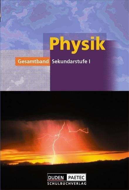 Cover for Gerd-dietrich Schmidt Lothar Meyer · Physik,Gesamtband Sekundarstufe I (Buch)