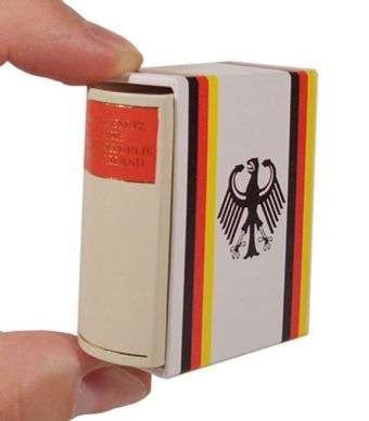 Grundgesetz f.Bundesr.Deutschl.Miniatur (Buch)