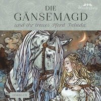 Cover for Gebrüder Grimm · Die Gänsemagd und ihr treues Pferd Falada (Lydbog (CD)) (2023)