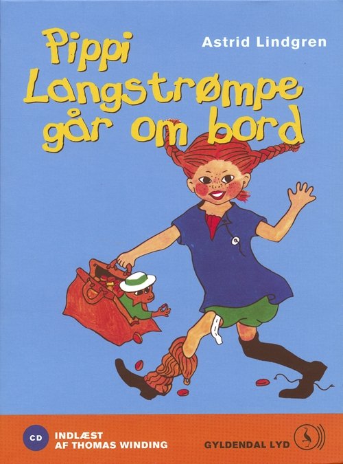 Cover for Astrid Lindgren · Pippi Langstrømpe Går Ombord (Lydbog (CD)) (2007)