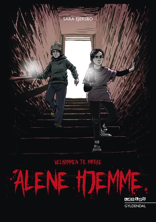 Cover for Sara Ejersbo · Læs løs 7: Velkommen til Mørke - Alene hjemme (Gebundesens Buch) [1. Ausgabe] (2022)