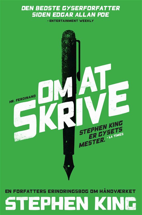 Cover for Stephen King · Om at skrive (Paperback Book) [4. Painos] (2019)