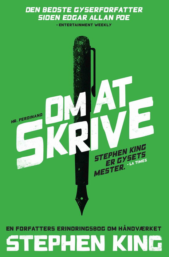 Stephen King · Om at skrive (Paperback Bog) [4. udgave] (2019)