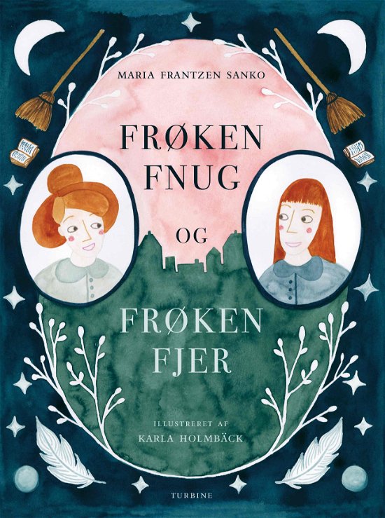 Cover for Maria Frantzen Sanko · Frøken Fnug og Frøken Fjer (Hardcover Book) [1.º edición] (2020)
