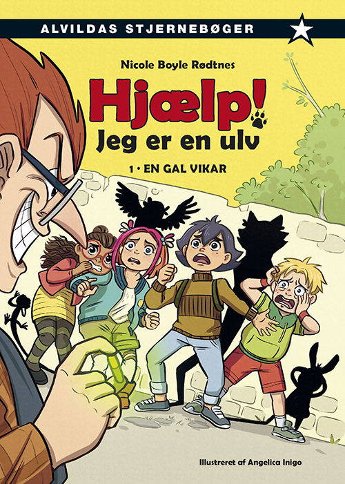 Cover for Nicole Boyle Rødtnes · Hjælp! Jeg er en ulv: Hjælp! Jeg er en ulv 1: En gal vikar (Bound Book) [1st edition] (2021)