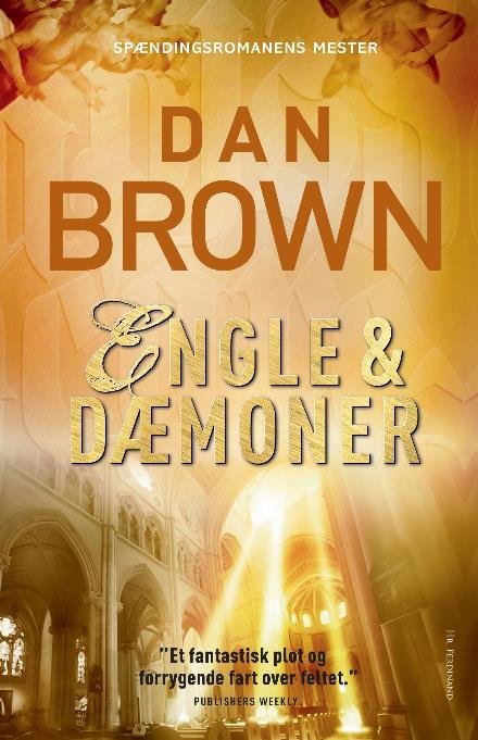 Cover for Dan Brown · Engle &amp; dæmoner (pb) (Paperback Book) [4. Painos] [Paperback] (2007)