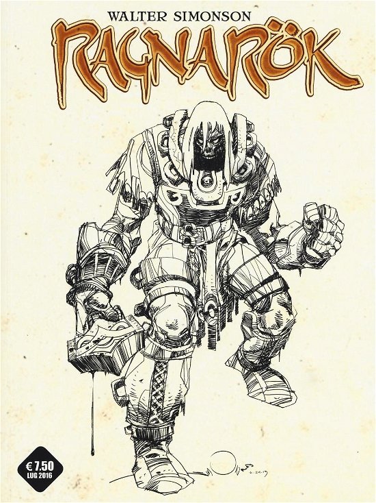 Cover for Walter Simonson · Ragnarok. Ediz. Variant (Book)
