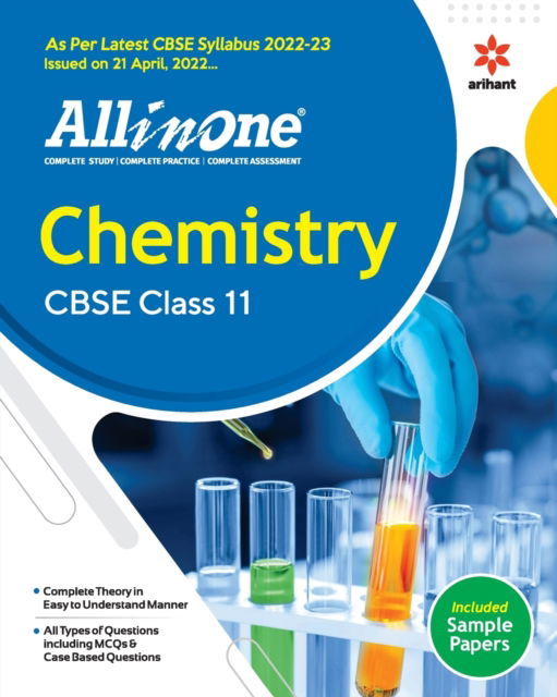 Cover for Preeti Gupta · Cbse All in One Chemistry Class 11 2022-23 (as Per Latest Cbse Syllabus Issued on 21 April 2022) (Paperback Book) [10 Revised edition] (2022)