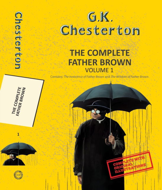 Cover for GK Chesterton · The Complete Father Brown Vol 1 (With Original Illustrations) - Yellowbacks (Paperback Book) (2025)