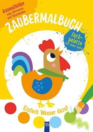 Cover for Zaubermalbuch · Zaubermalbuch - Hahn (gelb) (Buch)