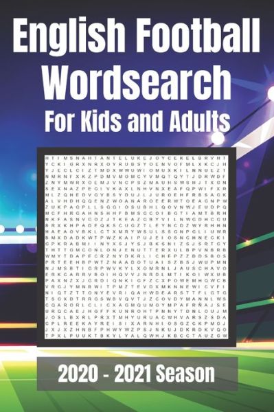 Cover for Red Mountain Designs · English Football Wordsearch for Kids and Adults (Paperback Book) (2021)