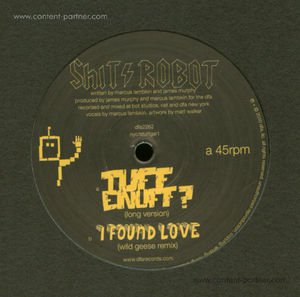 Cover for Shit Robot · Tuff Enuff (12&quot;) (2010)