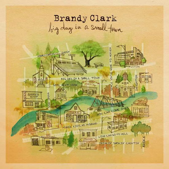 Big Day in a Small Town - Brandy Clark - Musiikki - WARN - 0093624922254 - perjantai 10. kesäkuuta 2016