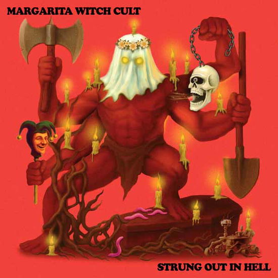 Cover for Margarita Witch Cult · Strung out in Hell (Transp / Red Transp Splatter Black Vinyl) (LP) (2025)