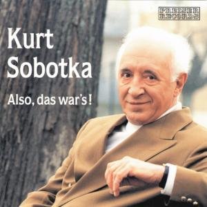 Cover for Sobotka Kurt · Also Das Wars (CD) (2000)