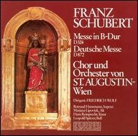 Cover for Schubert / Wolf / St.augustin · Messe / Deutsche Messe (CD) (1993)