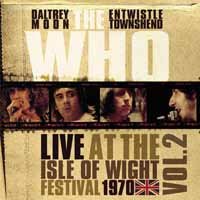 Cover for The Who · Live at the Isle of Wight Vol 2 (LP) [Coloured edition] (2018)