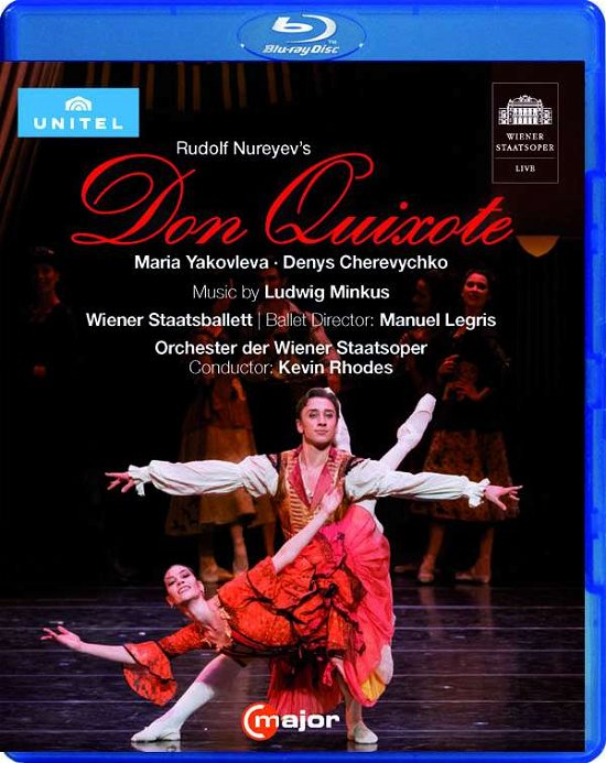 Cover for Rudolf Nureyev's Don Quixote (Blu-ray) (2017)