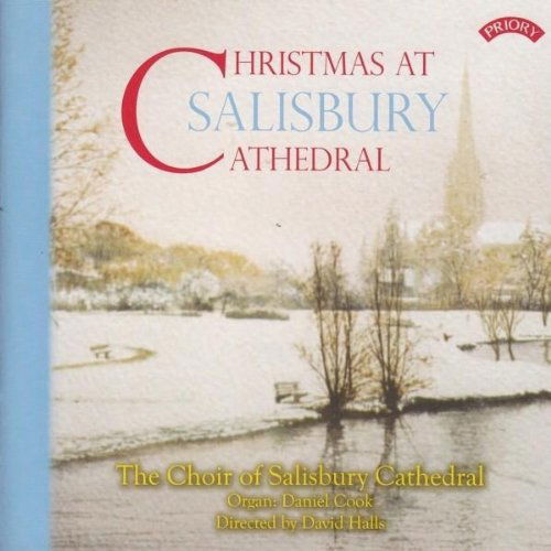 Cover for Salisbury Cathedral Choir ( Boy Choristers and Men) / Halls / Cook · Christmas At Salisbury - Christmas Carols (CD) (2018)