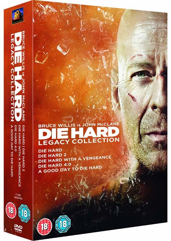 Cover for Die Hard Legacy Collection · Die Hard - Legacy Collection (5 Films) (DVD) (2013)