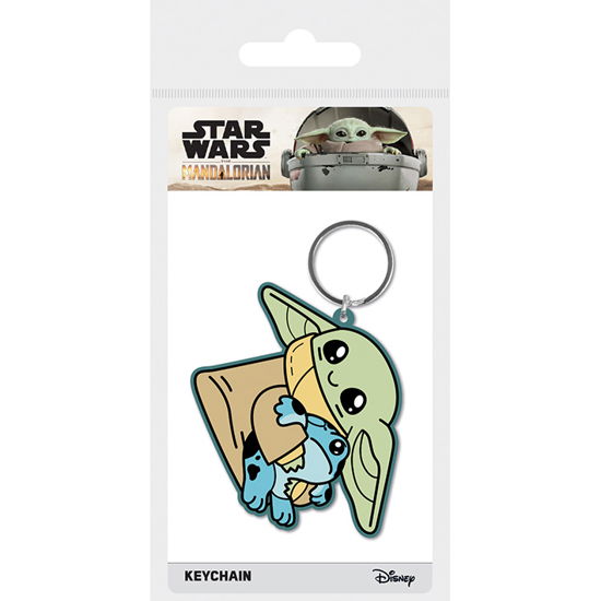 The Mandalorian - Grougu's Little Friend (Rubber Keychain / Portachiavi) - Star Wars: Pyramid - Merchandise -  - 5050293393254 - May 30, 2022