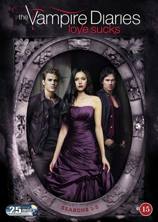 Cover for Vampire Diaries · Vampire Diaries S1-5 (DVD) (2014)