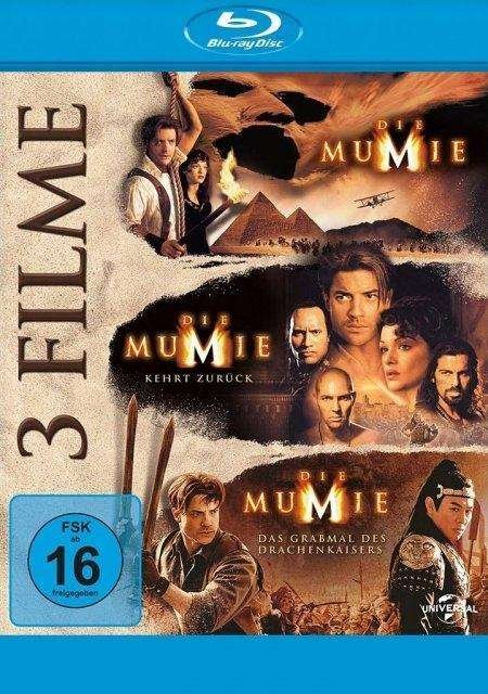 Cover for Brendan Fraser,rachel Weisz,john Hannah · Die Mumie 1-3 (Blu-ray) (3 on 1) (Blu-ray) (2019)