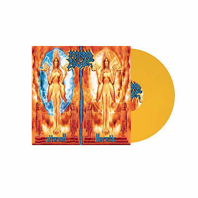 Cover for Morbid Angel · Heretic (20th Anniversary) (LP) [Limited Yellow edition] (2023)