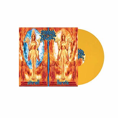 Cover for Morbid Angel · Heretic (20th Anniversary) (VINIL) [Limited Yellow edition] (2023)