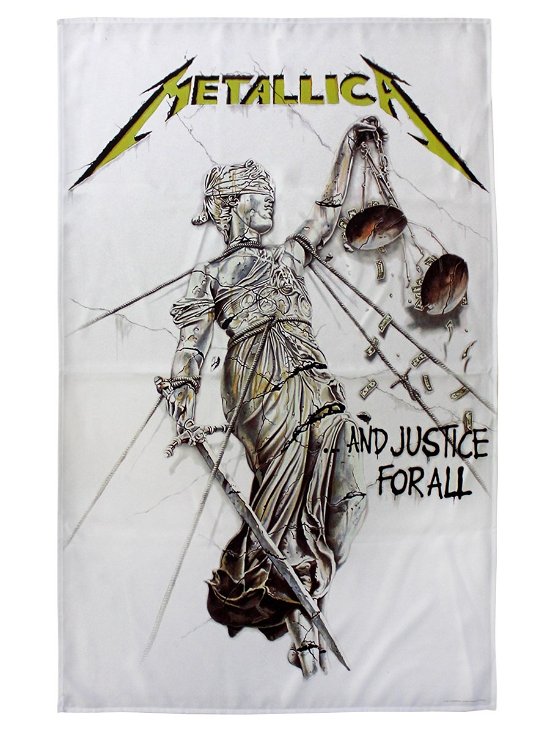 Metallica Textile Poster: And Justice for All - Metallica - Koopwaar -  - 5055339746254 - 