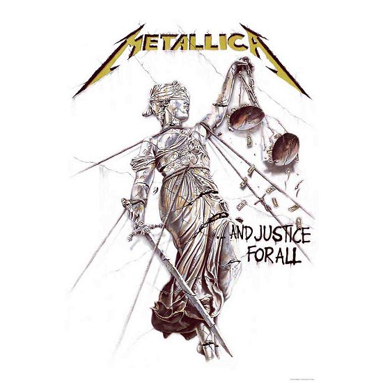 Cover for Metallica · Metallica Textile Poster: And Justice for All (Plakat)