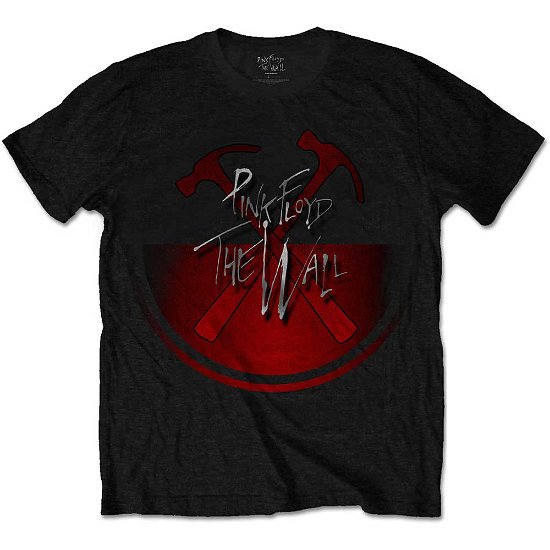 Cover for Pink Floyd · Pink Floyd Unisex T-Shirt: The Wall Oversized Hammers (T-shirt) [size S] [Black - Unisex edition]