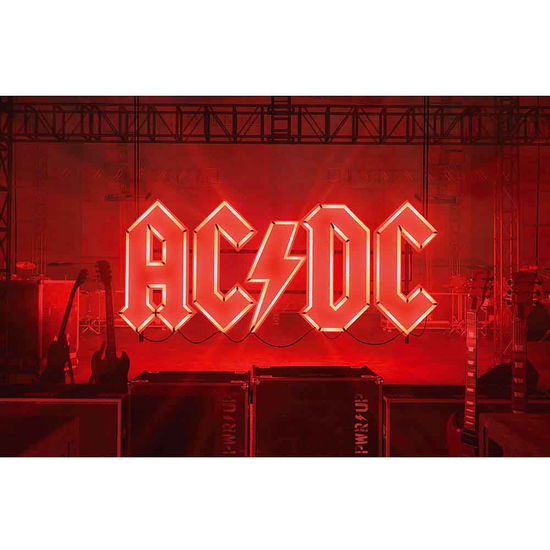 AC/DC Textile Poster: PWR-UP - AC/DC - Merchandise -  - 5056365708254 - 