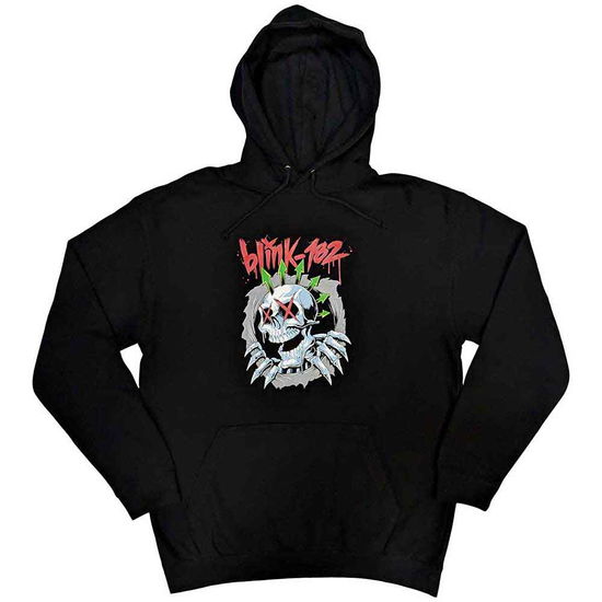 Blink-182 Unisex Pullover Hoodie: Six Arrow Skull - Blink-182 - Merchandise -  - 5056737217254 - November 13, 2023