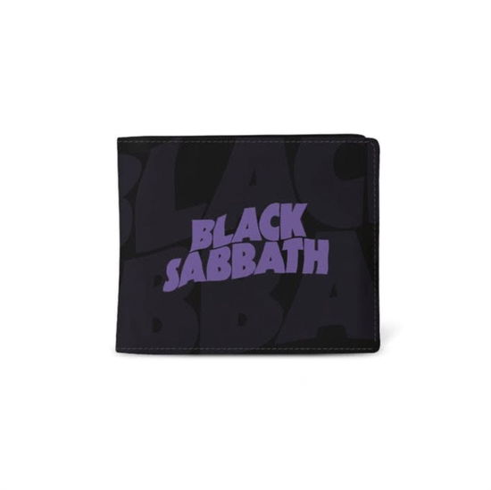 Black Sabbath Logo Premium Wallet - Black Sabbath - Merchandise - ROCK SAX - 5060937960254 - 1 juni 2022