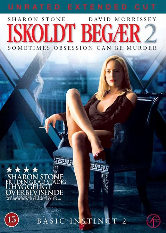 Cover for Iskoldt Begær 2 · Basic Instinct 2: Risk Addiction (DVD) (2006)