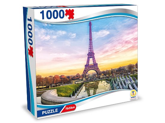 Cover for Teorema: Puzzle Torre Eiffel 1000 Pz 70x50cm · Teorema: Puzzle Torre Eiffel 1000 Pz 70x50cm - Box (Legetøj)