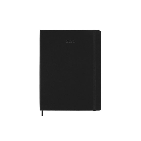 Moleskine 2025 PRO 12-Month Weekly Vertical XL Hardcover Notebook: Black - Moleskine - Books - Moleskine - 8056999270254 - June 6, 2024