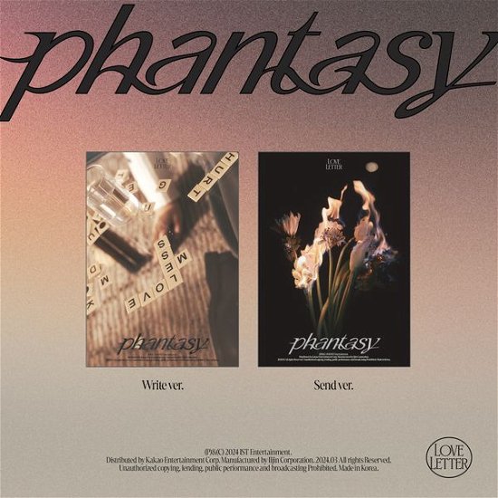 Cover for THE BOYZ · Phantasy PT.3 Love Letter (CD/Merch) [Random Photobook edition] (2024)