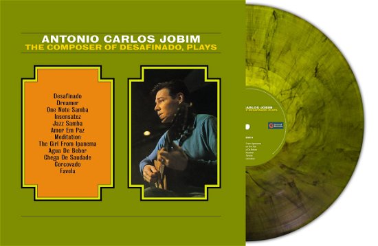 Cover for Antonio Carlos Jobim · The Composer Of Desafinado (Green Marble Vinyl) (LP) (2023)