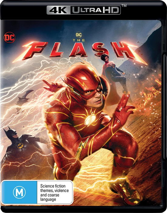 Cover for Ezra, Keaton, Michael, Calle, Sasha, Shannon, Michael, Livingston, Ron,  Miller · The Flash (2023) (4k Uhd) (4K Ultra HD) (2023)