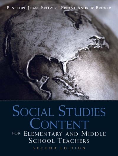 Cover for Penelope Fritzer · Social Studies Content for Elementary and Middle School Teachers (Paperback Bog) (2009)