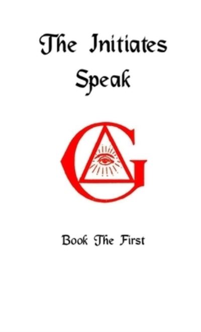 Cover for Darrell Jordan · Initiates Speak I (Book) (2018)