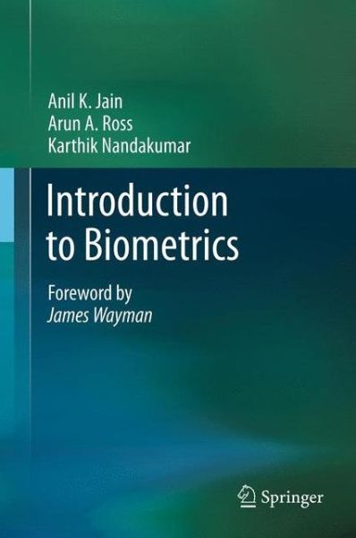 Cover for Anil K. Jain · Introduction to Biometrics (Hardcover Book) (2011)