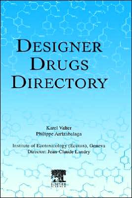 Cover for K. Valter · Designer Drugs Directory (Hardcover Book) (1998)