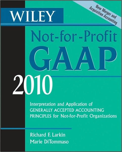 Cover for Larkin · Wiley Not-for-Profit GAAP 2010 (Bok)
