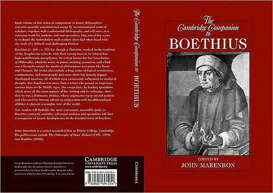 Cover for John Marenbon · The Cambridge Companion to Boethius - Cambridge Companions to Philosophy (Paperback Book) (2009)